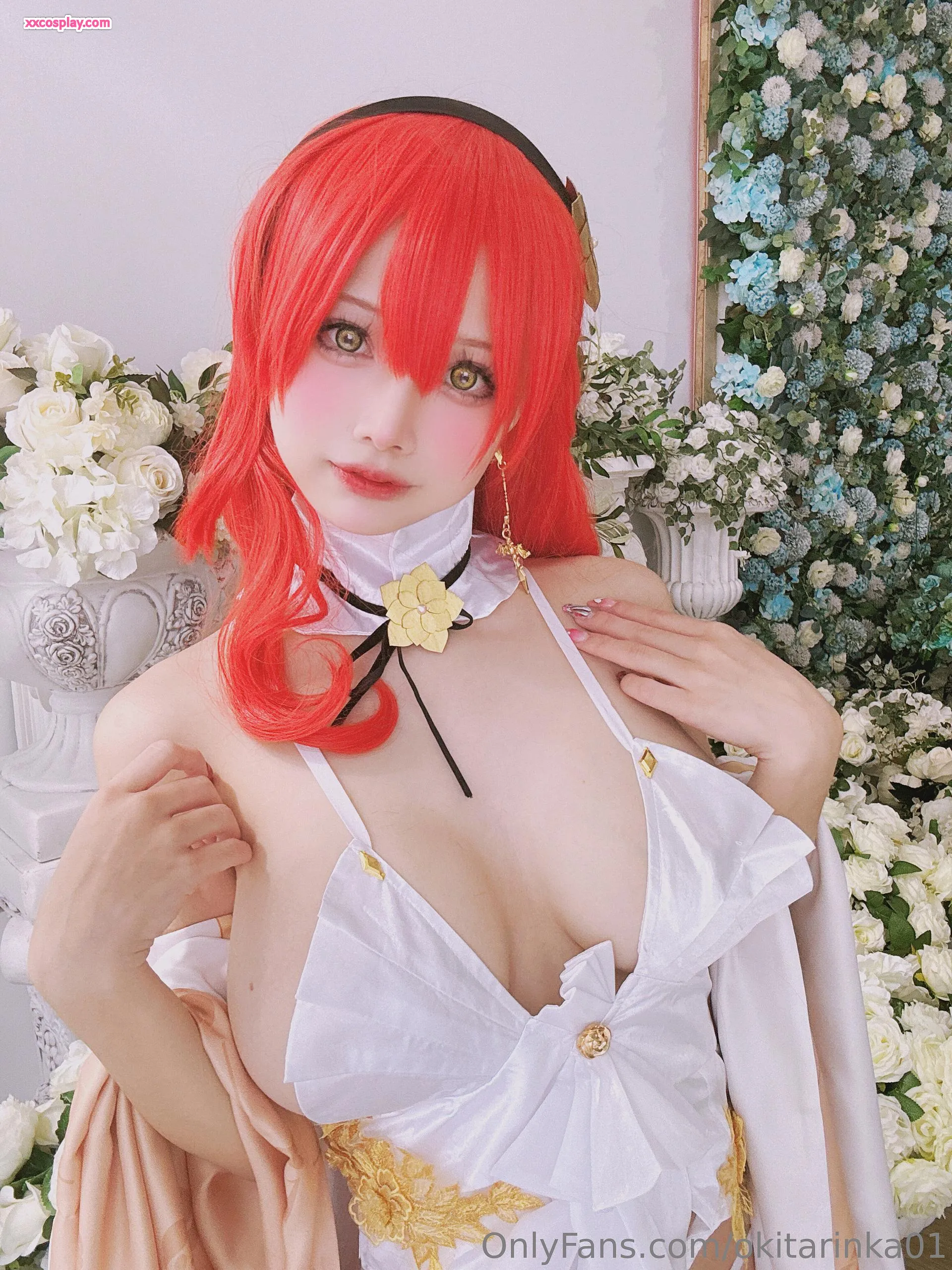 Okita Rinka as Himeko - Bridal Cosplay